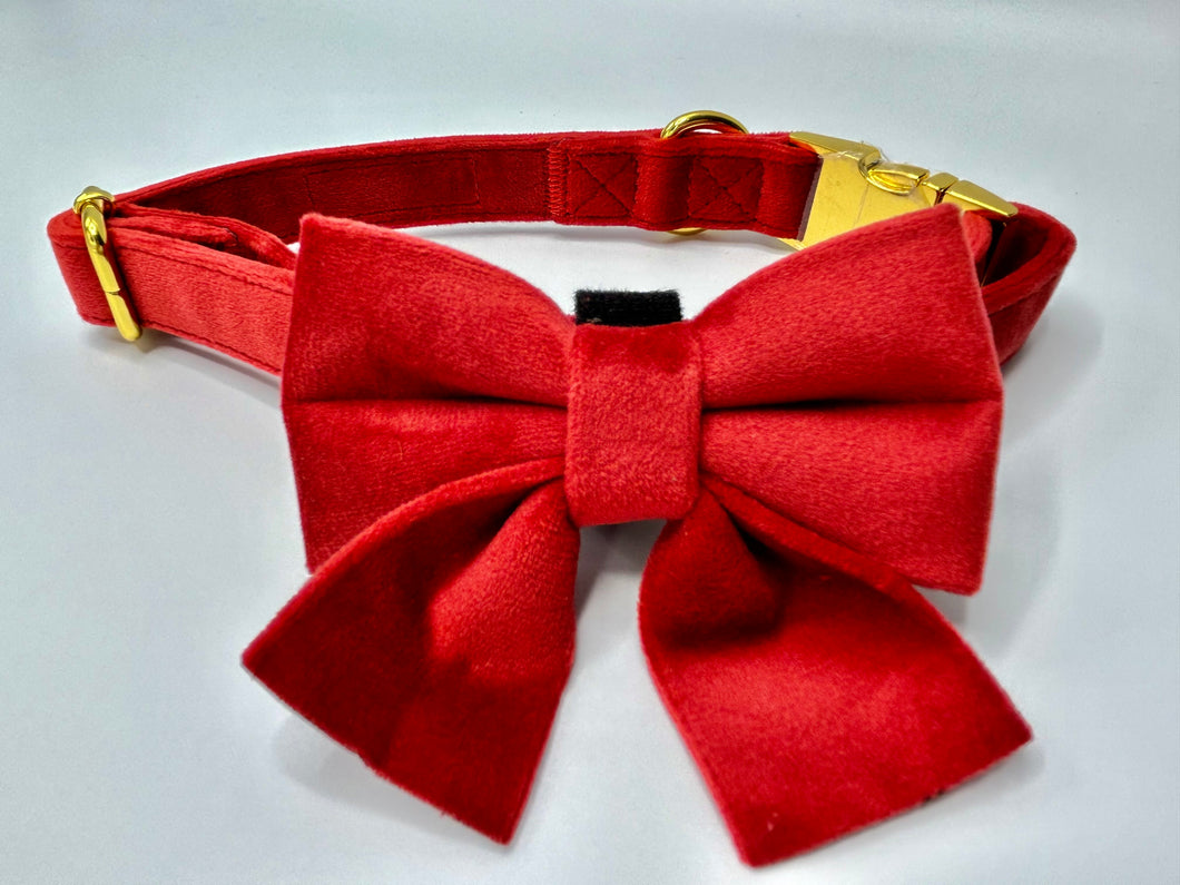 VELVET GIRL BOW